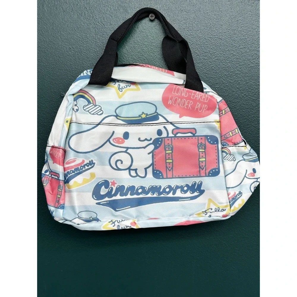 Cinnamoroll Anime Cartoon Full Insulated Lunch Bag AOP Size Small DBL HDLS
